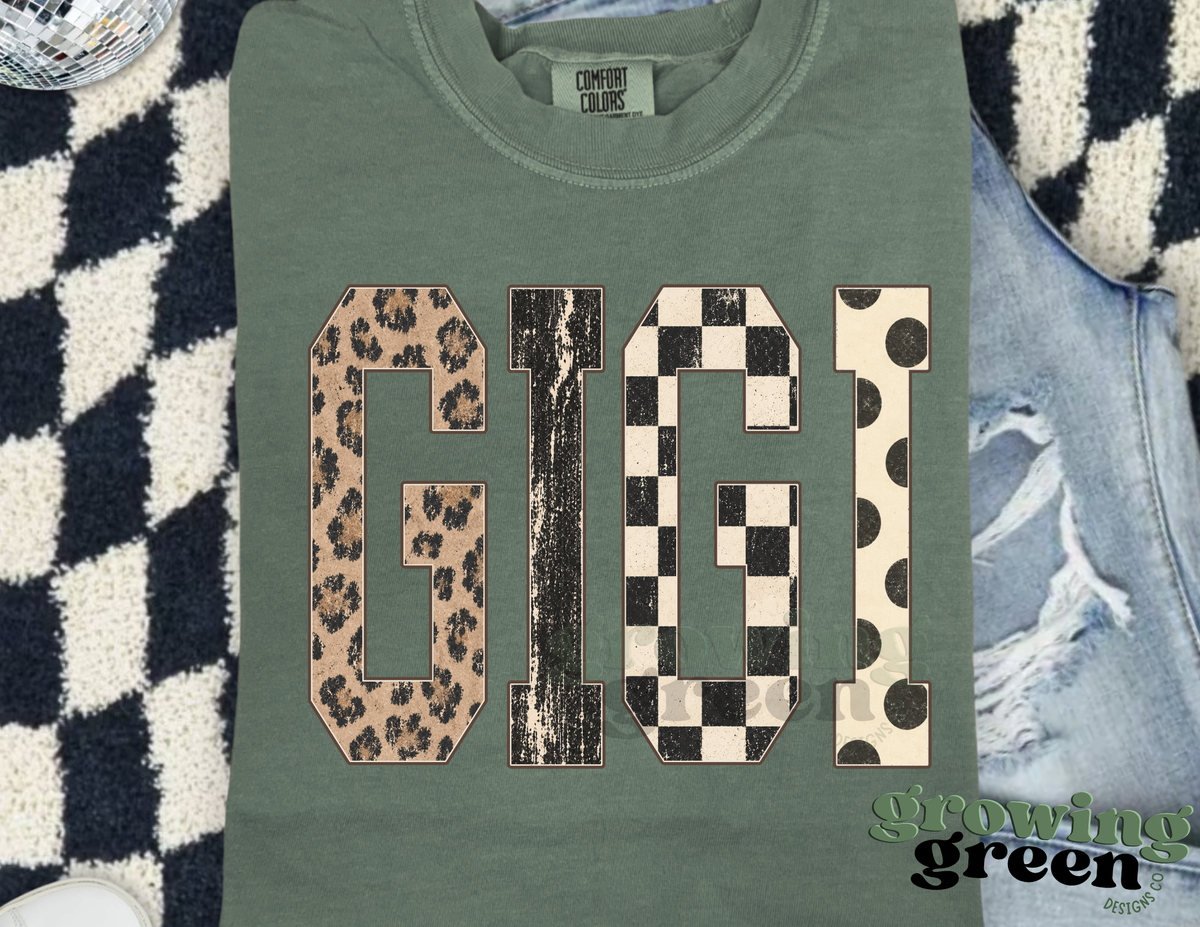 Preppy Distressed Fall - CUSTOM