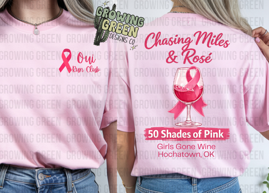 Chasing Miles and Rose Oui Run Club
