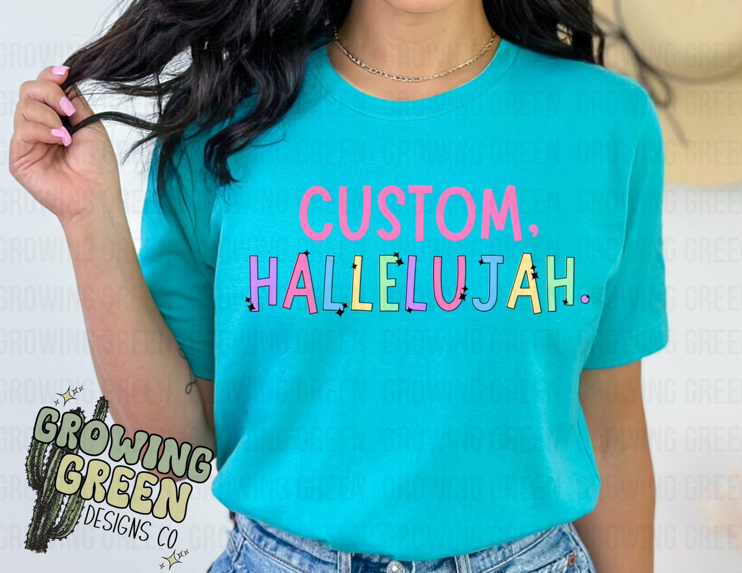 Custom Hallelujah Colorful