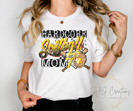 Hardcore Softball Mom