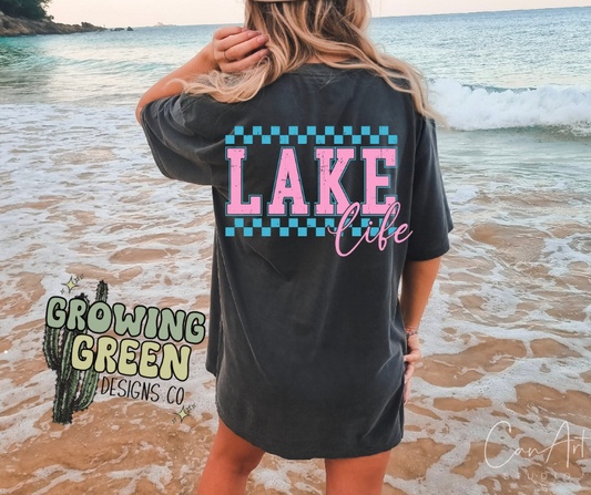 Lake Life Checkered