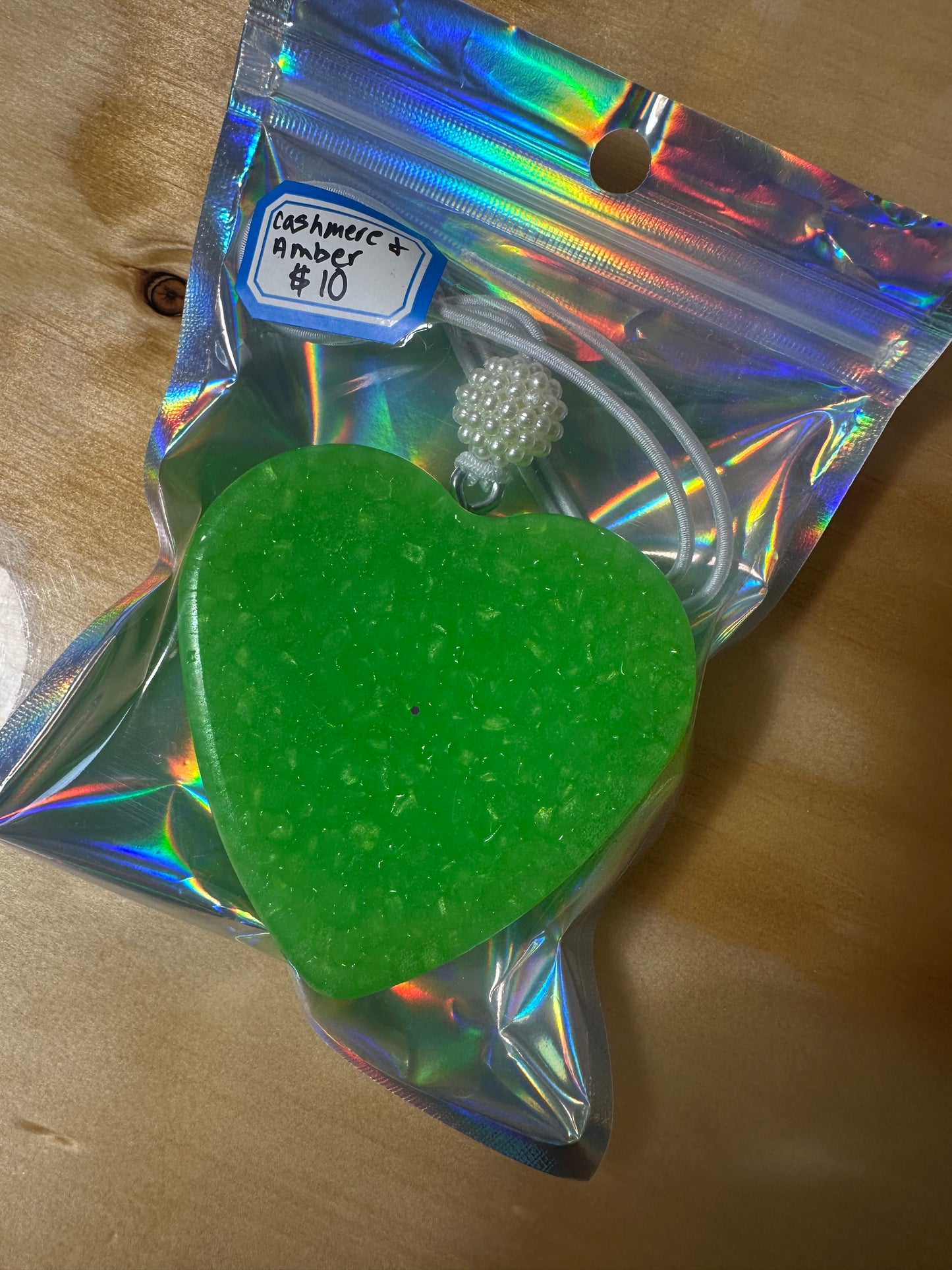 Green Heart Freshie