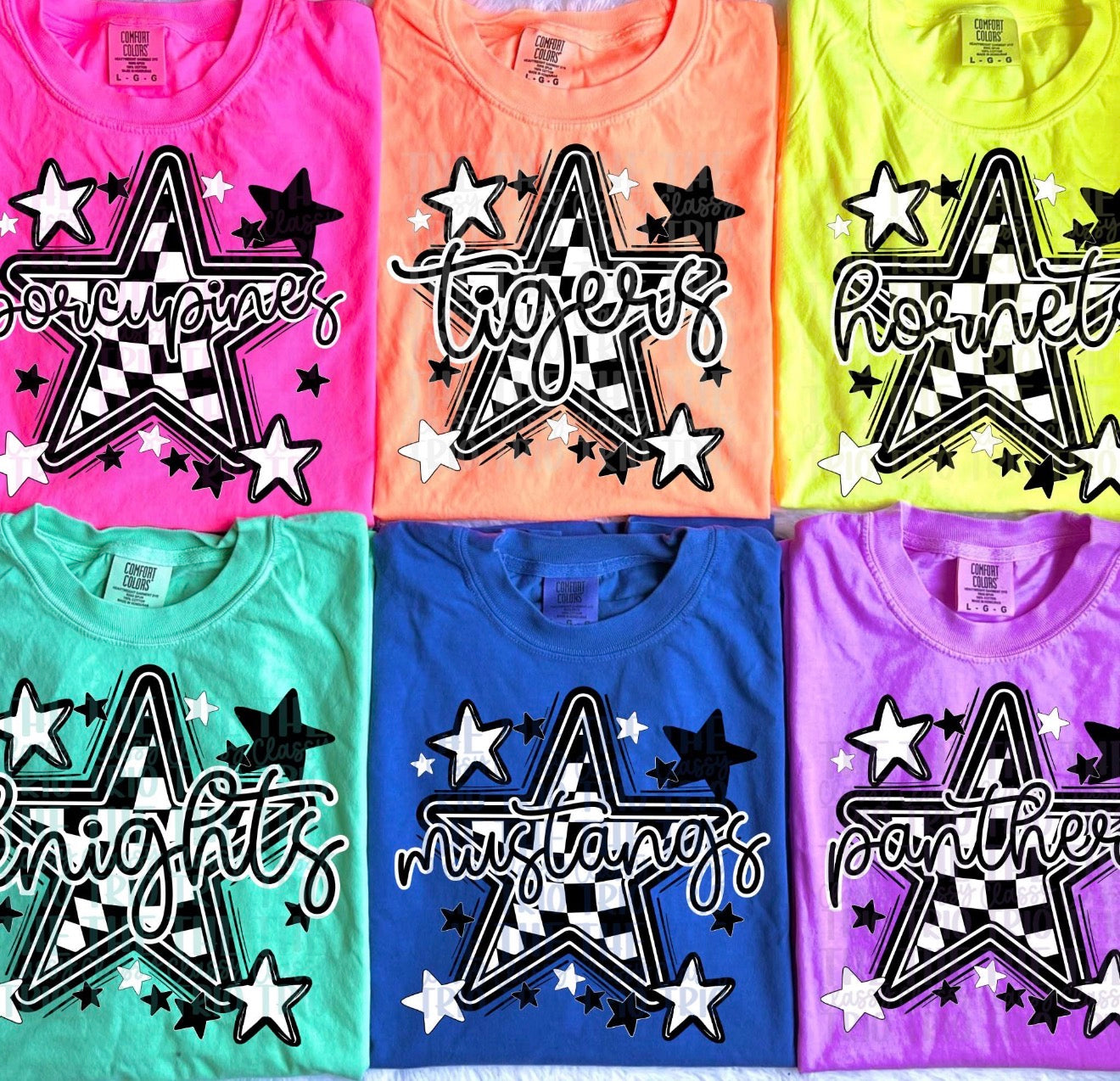 B&W Check Star - See List