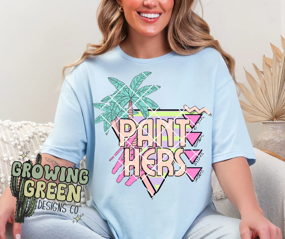 Palm Retro Mascot