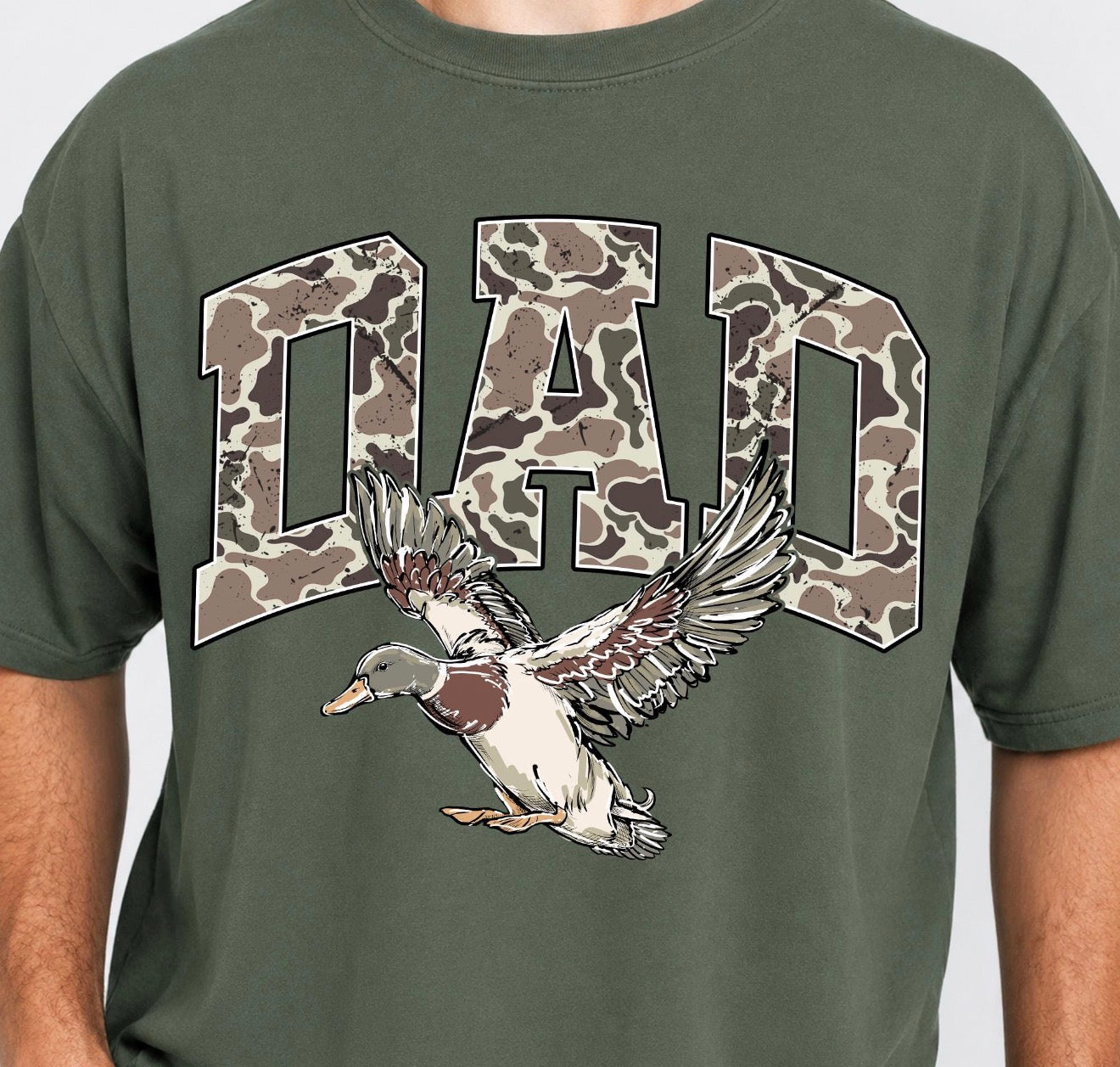 Dad Camo Duck