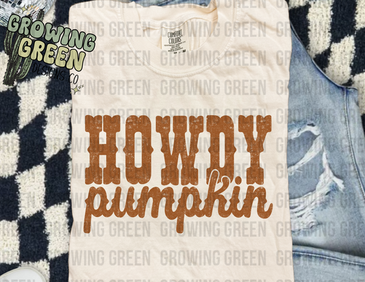 Howdy Pumpkin