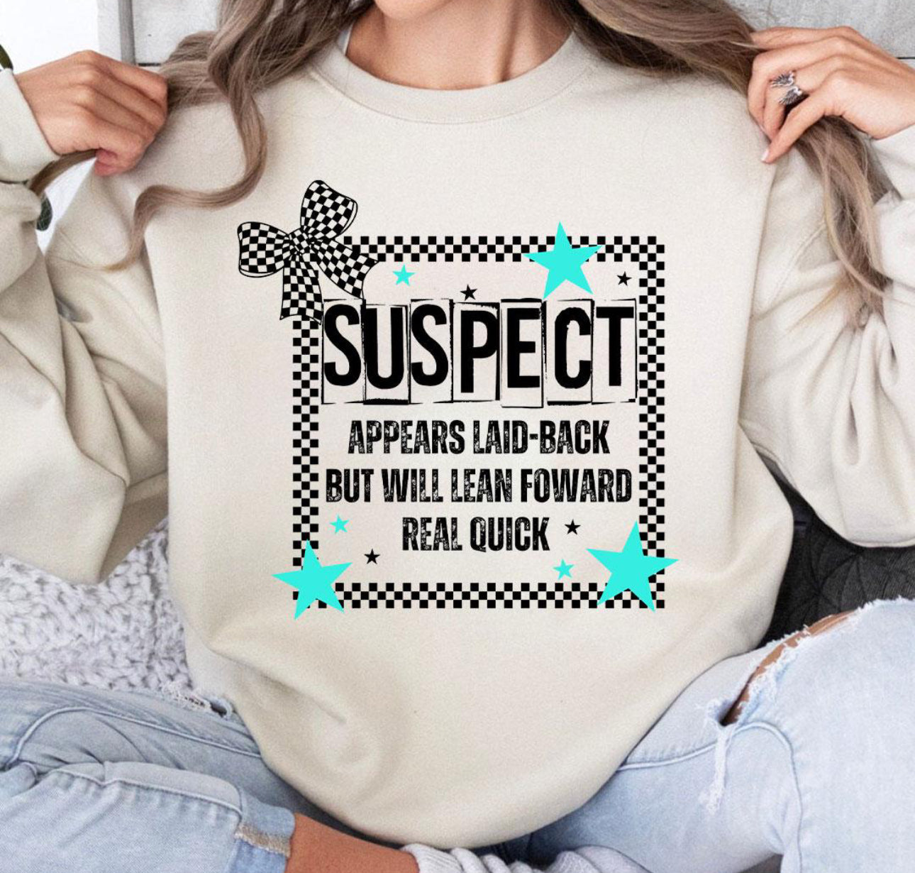 Suspect Appears Laid Back
