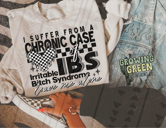 Suffer from chronic IBS