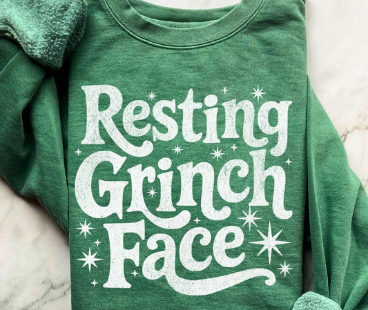 Resting Grinch Face