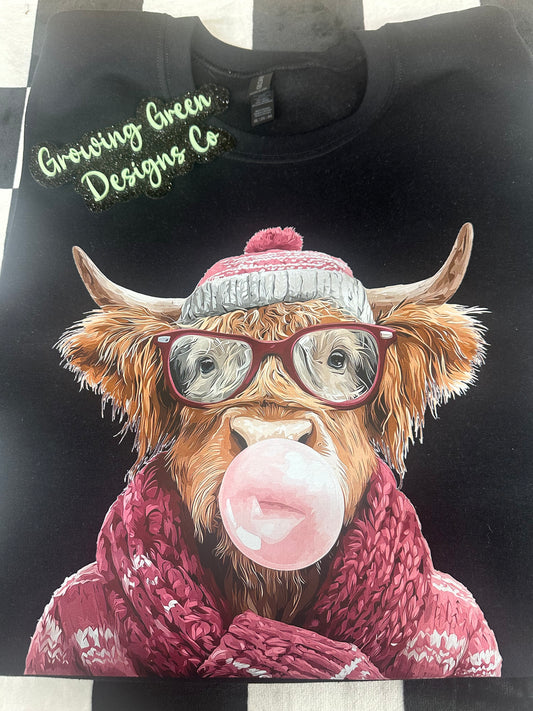 Highland Blowing Bubble Winter