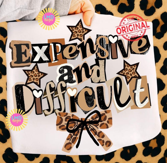 Expensive and difficult