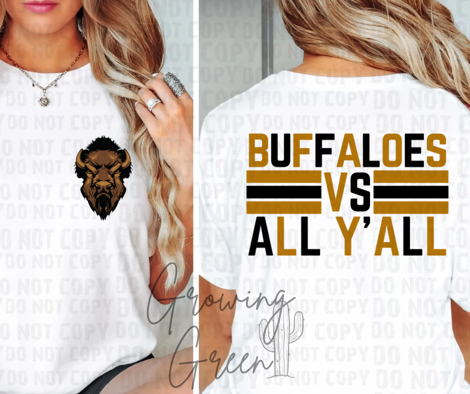 Custom Mascot/Team VS ALL Y’ALL