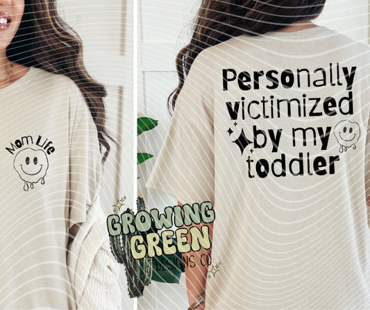 Personally Victimized By My Toddler
