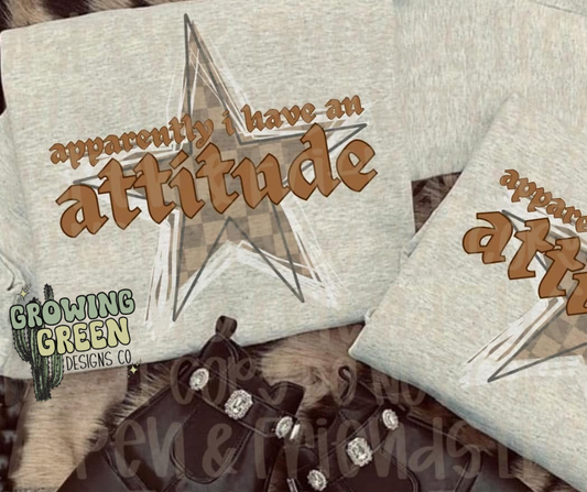 Apparently I have an attitude