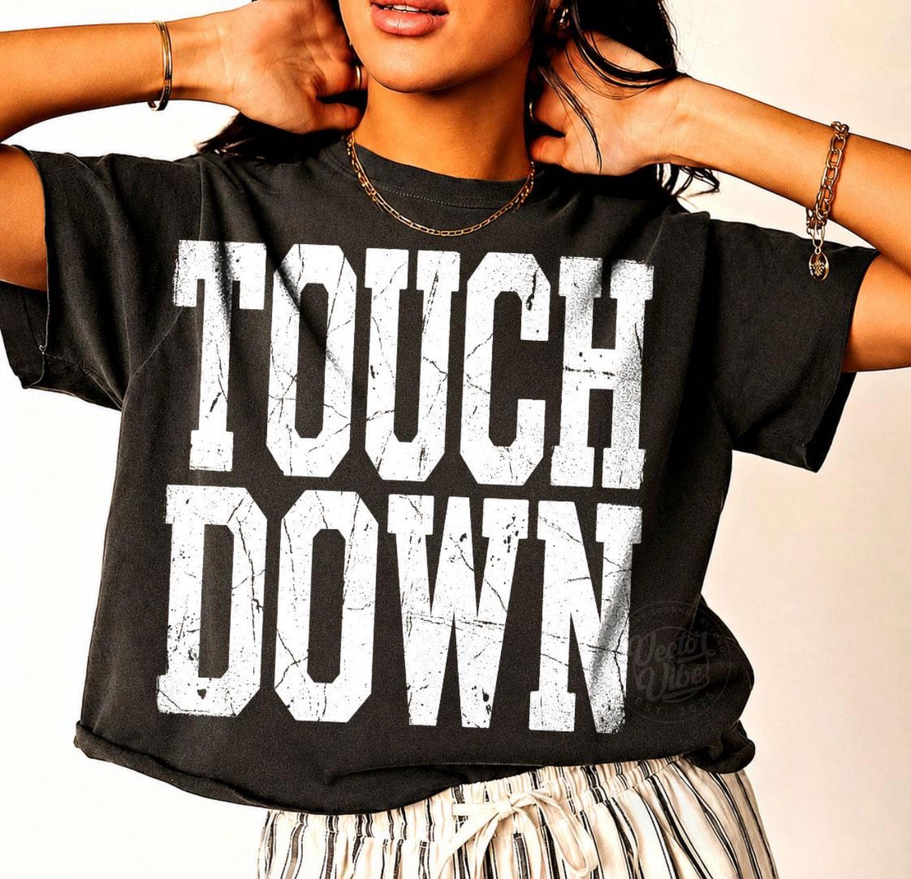 Touch Down Distressed