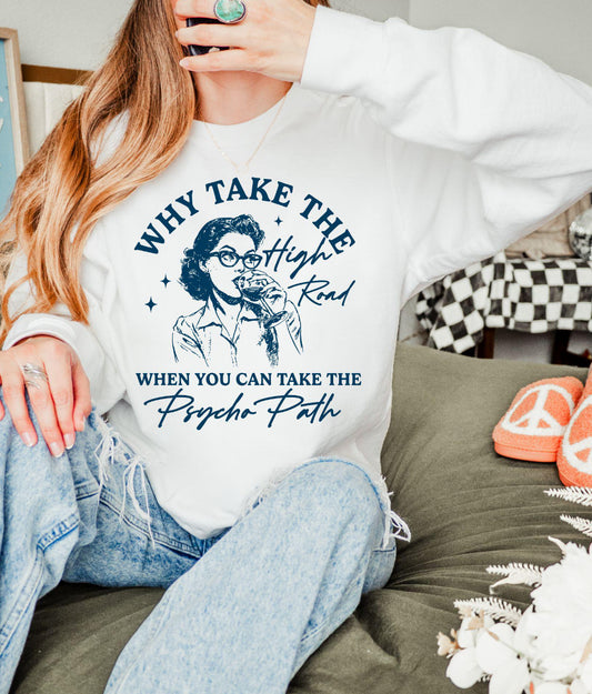 Why take the high road