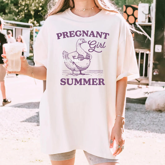 Pregnant Girl Summer