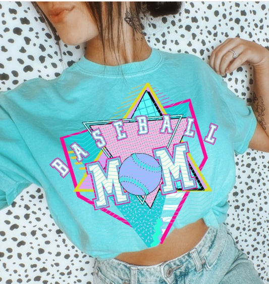 Baseball Mom 90's Vibe