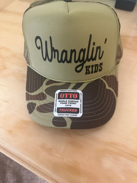 Wranglin Kids Trucker Hat