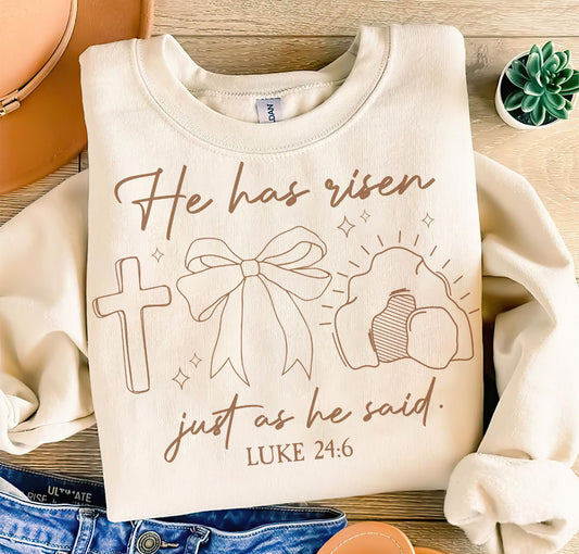 He Has Risen Luke 24:6