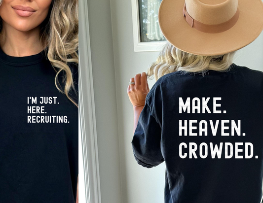 I'm Just Here. Recruiting.