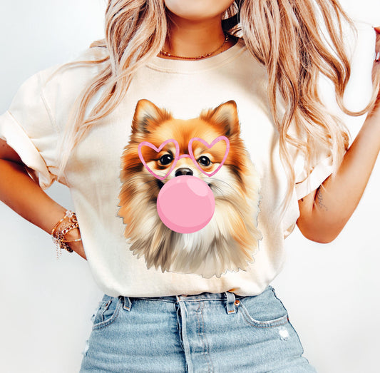 Valentine Bubble Pomeranian