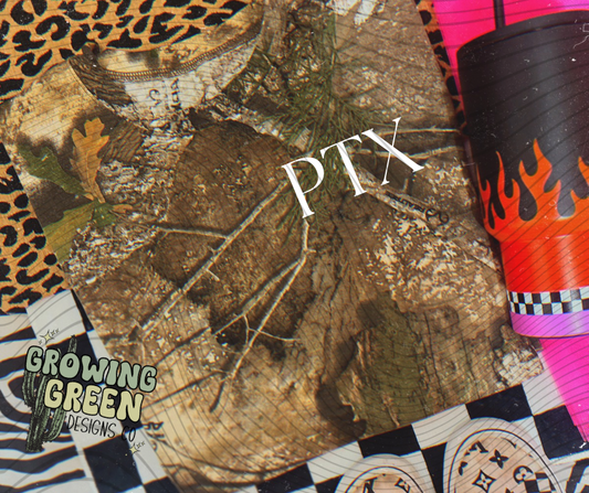 PTX Pocket Design Camo T-Shirt