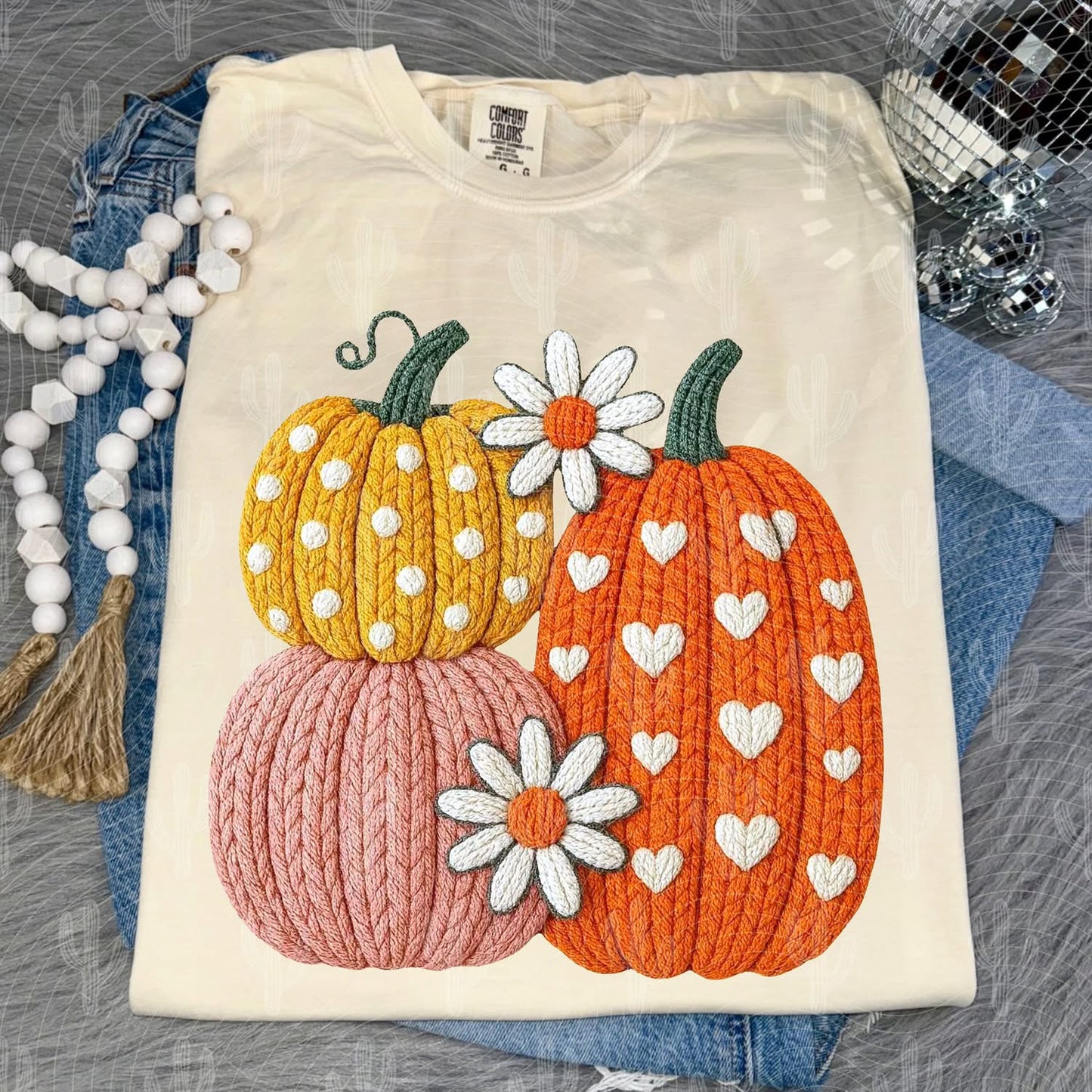 Pumpkins Faux Crochet