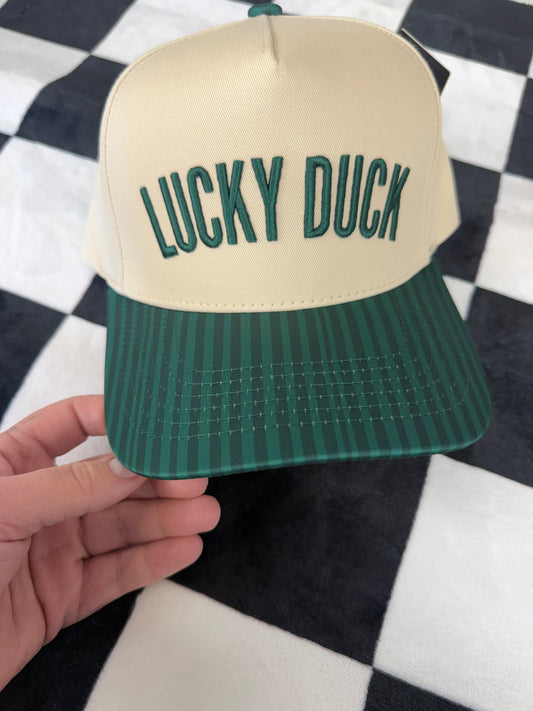 Lucky Duck Baseball Cap