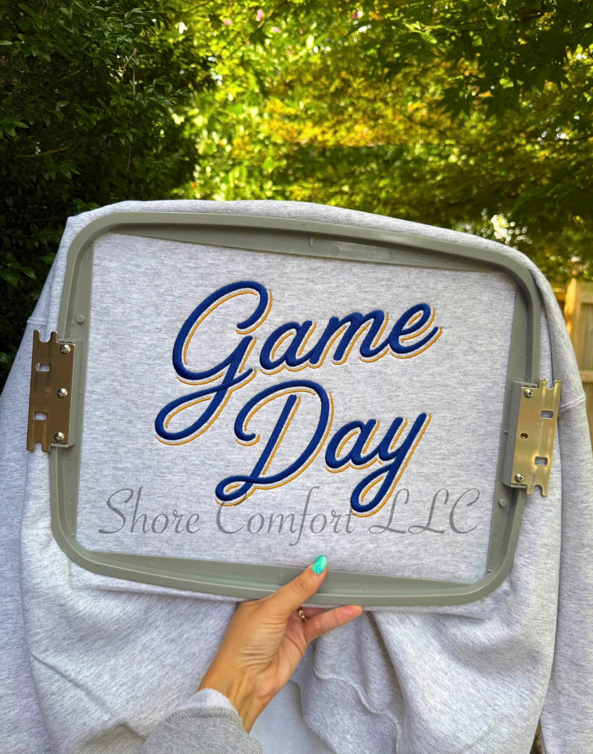 Game Day Embroidered - ANY Colors