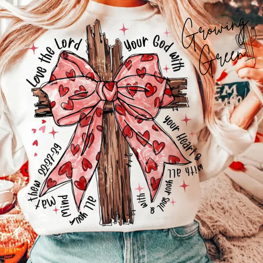 Heart Coquette Cross Matthew 22