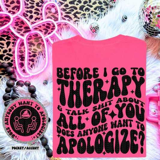 Before I Go To Therapy