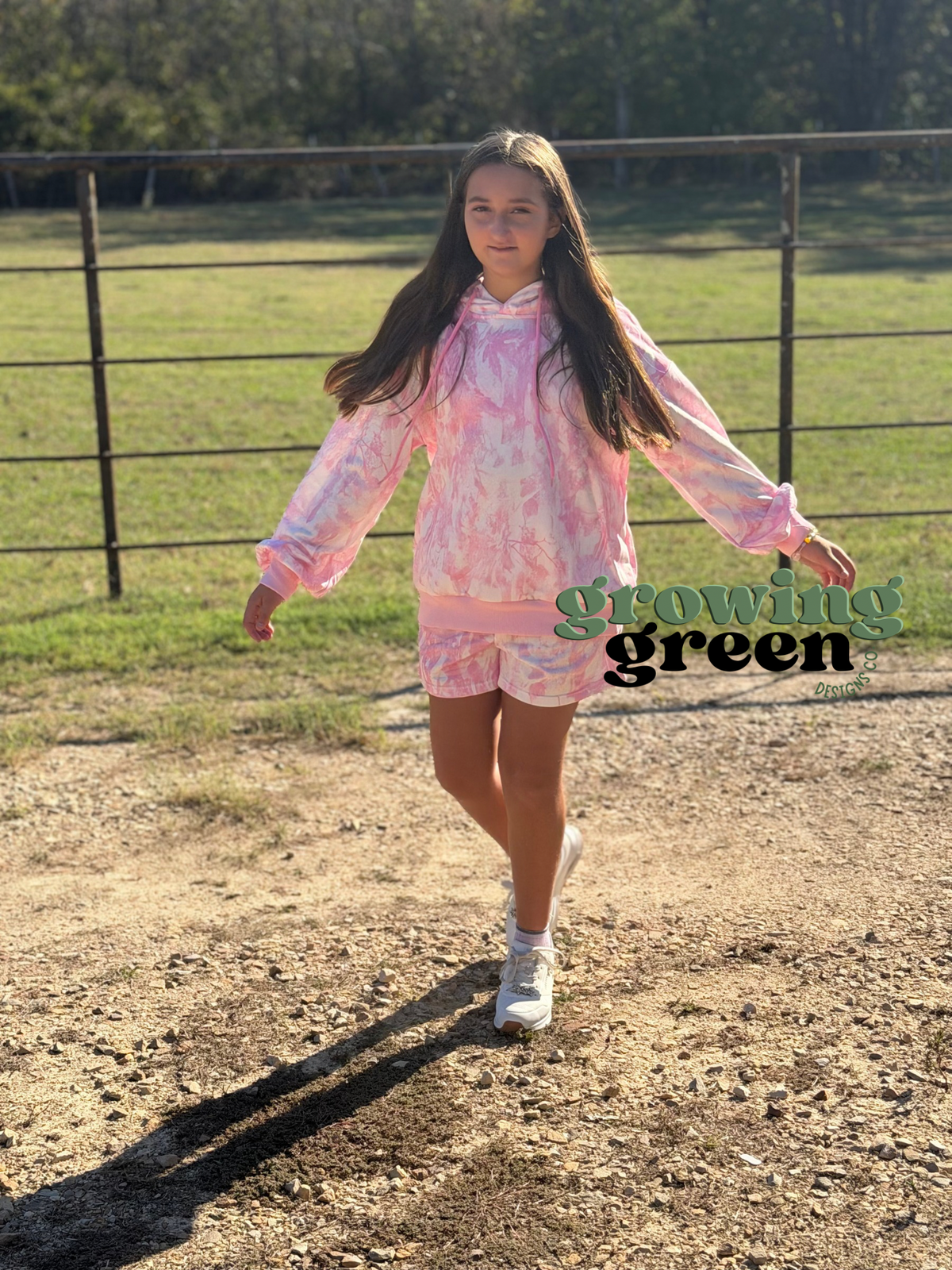 Pink Camo Adult Set