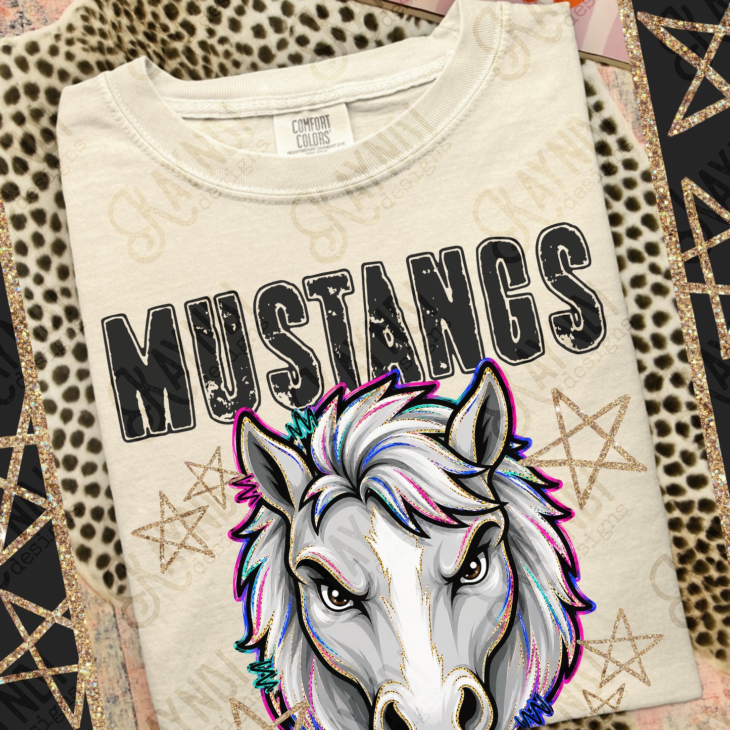 Grunge Varsity Mascot