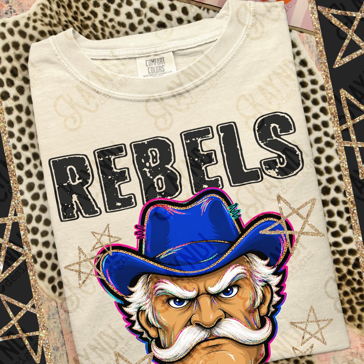 Grunge Varsity Mascot