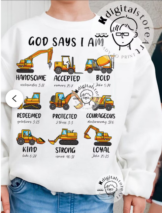 God Says I am Construction