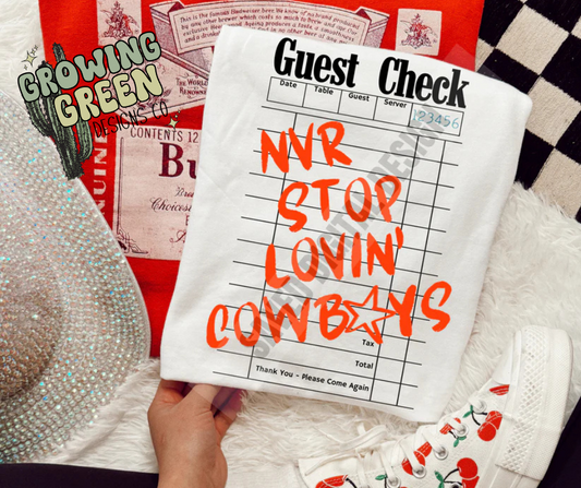 Nvr Stop Lovin' Cowboys