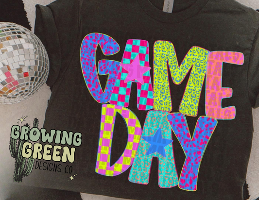 Game Day Neon Vibes