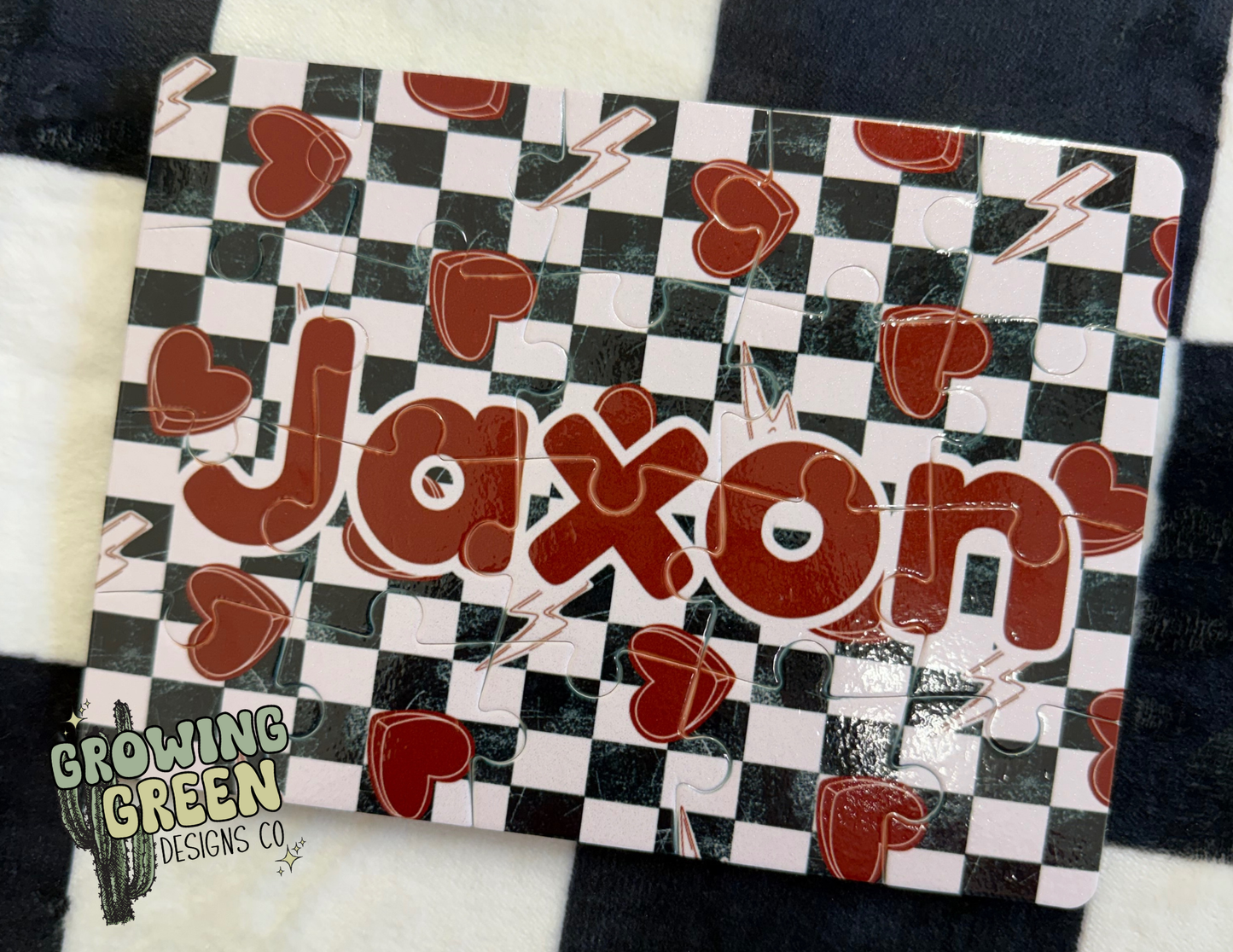 Personalized Valentine Puzzle