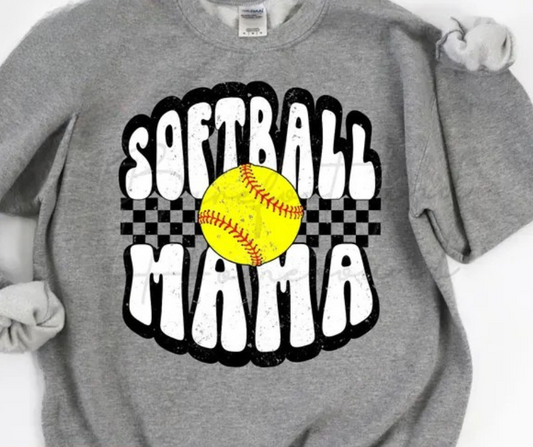 Retro Sport Mama - Softball, Soccer, Baseball