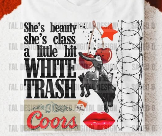 White Trash Collage