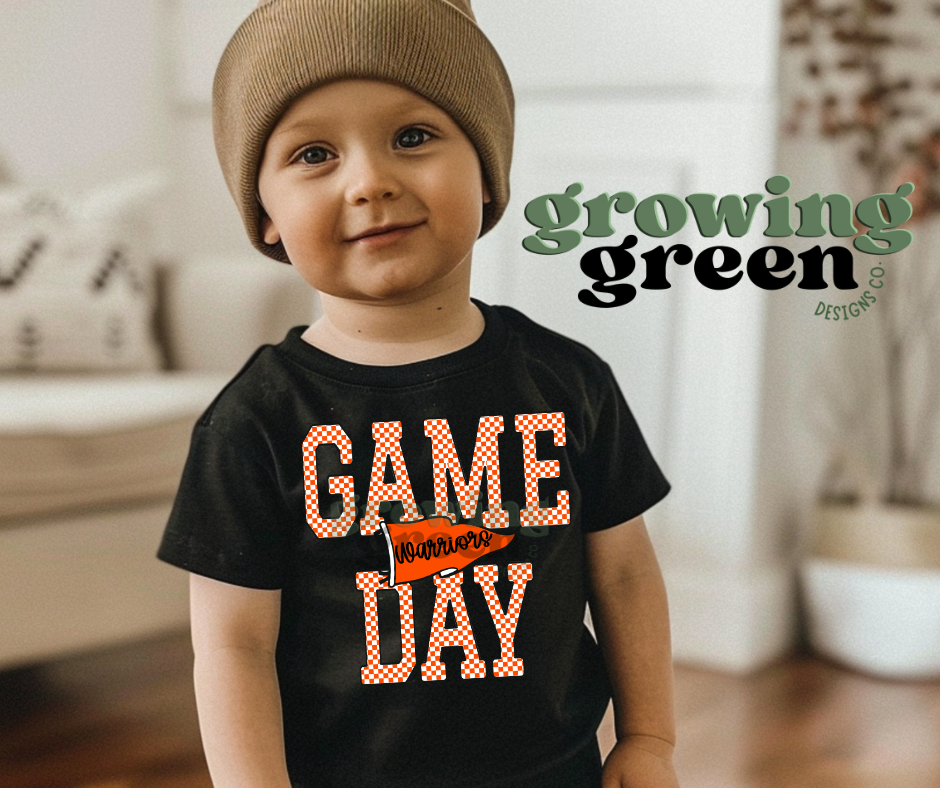 Game Day Checkered - ANY MASCOT