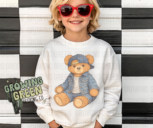 Vintage Teddy Baseball Cap