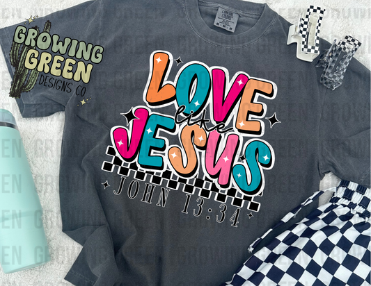 Love Like Jesus Retro