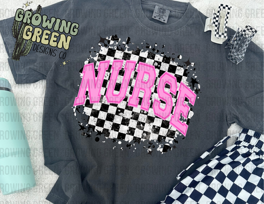 Nurse Checkered