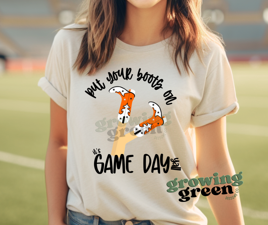 Game Day Boots - ANY COLOR