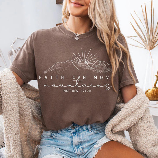 Faith can move mountains