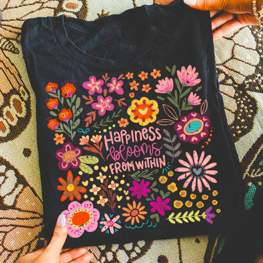 Happiness Blooms From Within