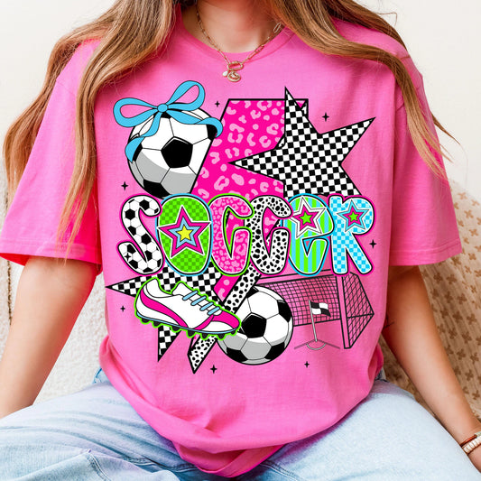 Soccer Retro Collage