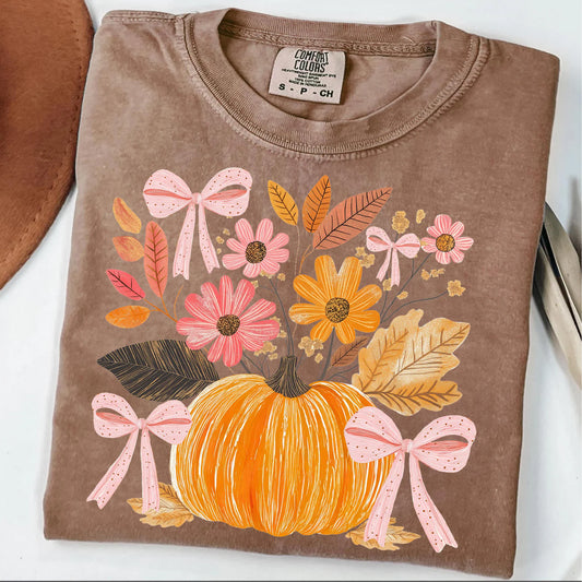 Pink Boho Pumpkin